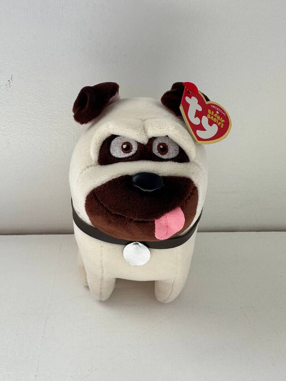 Ty Beanie Baby “Mel” the Pug Dog (6 inch)